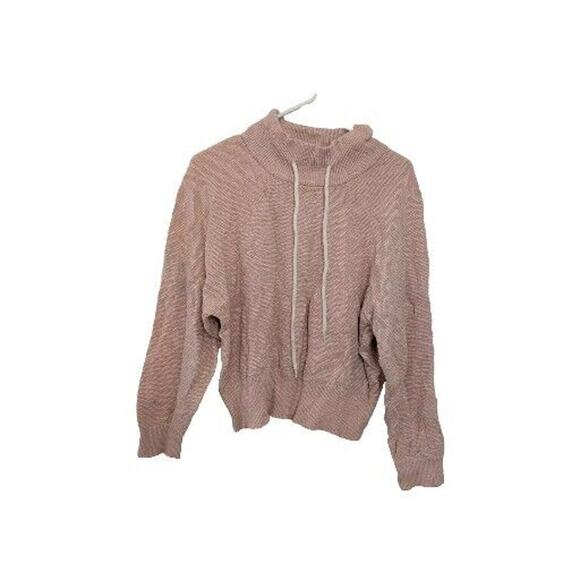 Varley Tops - Varley Women's Sweatshirt Funnel Neck Size XS Pink Pullover